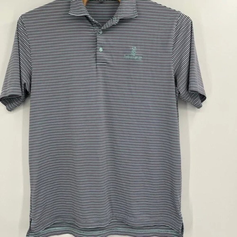 Peter Millar Summer Comfort Men's XL Purple Golf Polo Ritz-Carlton GC Orlando‎
